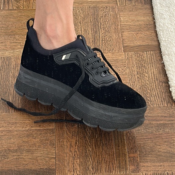 Prada platform sneakers - Picture 1 of 11